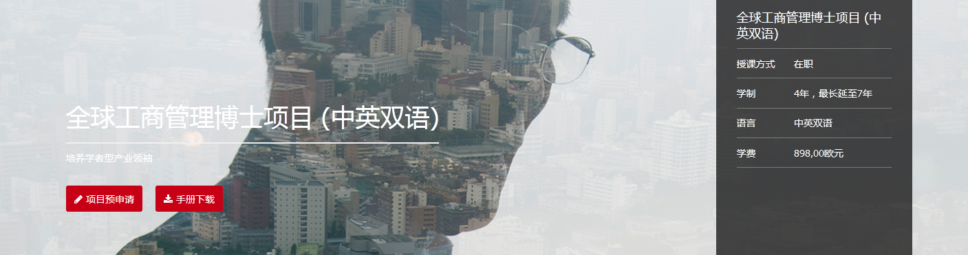 法国里昂商学院工商管理博士